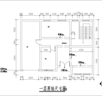 某地新农村小型别墅装修设计施工图3D模型