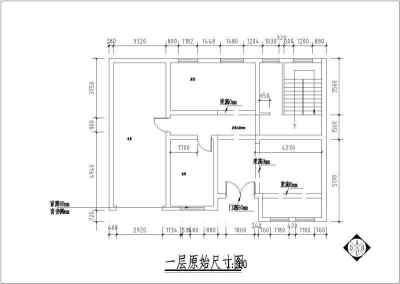 某地新农村小型别墅装修设计施工图3D模型