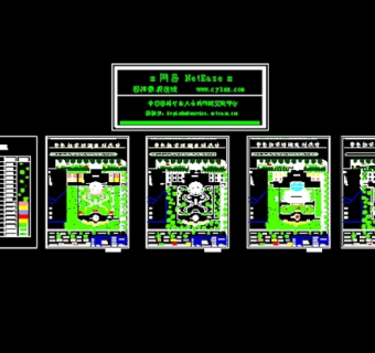 某博物馆景观绿化设计图