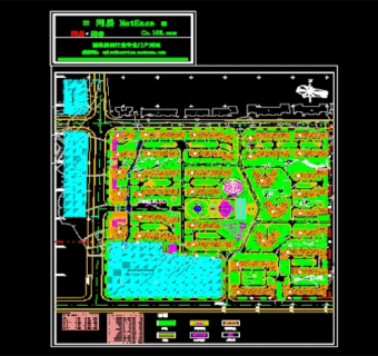 某小区规划图3D模型