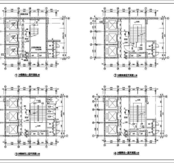 某高层办公楼建筑cad施工图