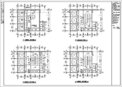 某高层办公楼建筑cad施工图