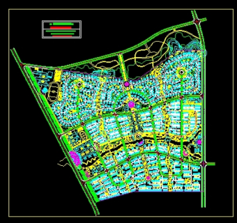 花园小区规划图