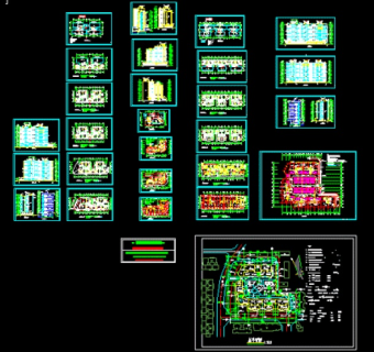剪力墙结构高层住宅建筑施工图