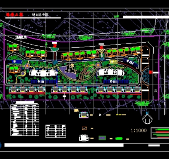 某小区规划平面图