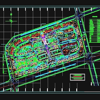 某小区规划总图