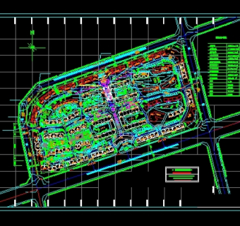 某小区规划总图