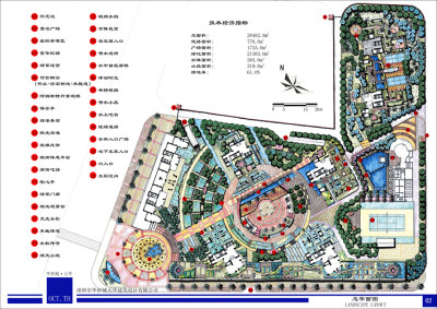 小区园林规划全图3D模型