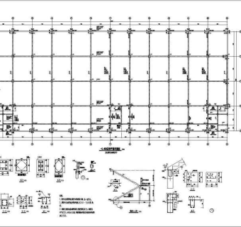 某地一厂房钢结构经典设计施工图纸