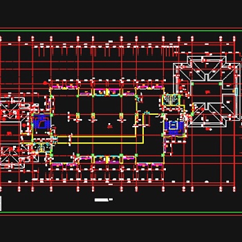 上海某高档小区规划及会所施工图