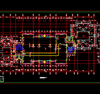 上海某高档小区规划及会所施工图