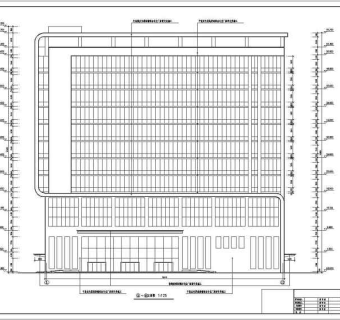 某地十二层框剪结构儿童医院建筑设计施工图纸