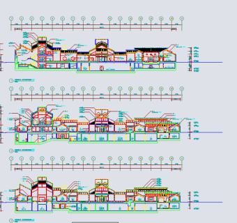 【苏州】局部2层框架结构博物馆建筑专业方案3D模型