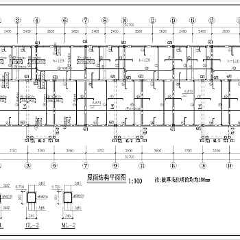 某地二层砖混小别墅结构设计施工图3D模型