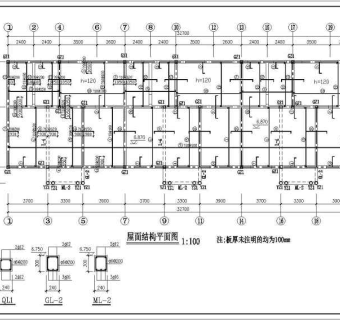 某地二层砖混小别墅结构设计施工图3D模型