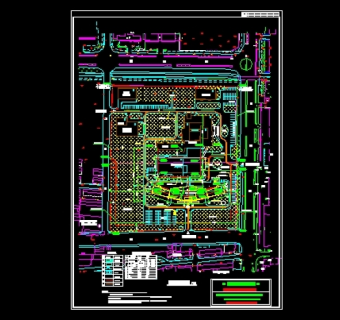 医院总平面图3D模型