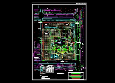 医院总平面图3D模型