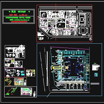 园林给排水系统CAD合集3D模型