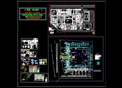 园林给排水系统CAD合集3D模型