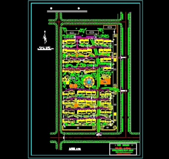某小区规划设计总平面图