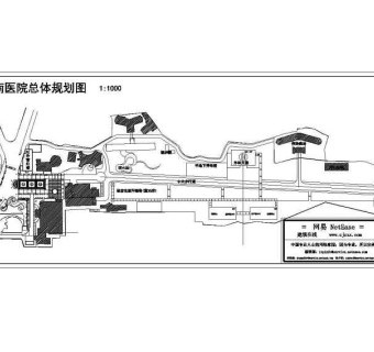 西南医院总体规划图3D模型