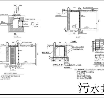 给排水工程中常用市政及水处理图块合集3D模型