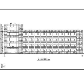 某厂区办公楼全套建筑施工图