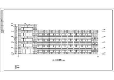 某厂区办公楼全套建筑施工图