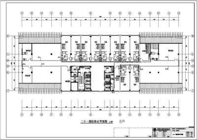 江苏某高层宾馆给排水及消防设计施工图3D模型