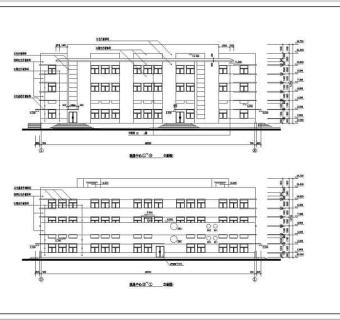 医院后勤洗涤中心建施图