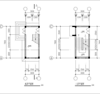 某厂区办公楼建筑施工图