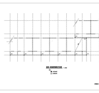某地四层砖混结构学校加固设计图纸