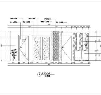 某地带阁楼家居装修cad方案设计图