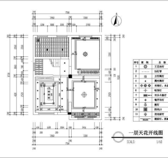某私人别墅住宅室内建筑装修设计方案图3D模型