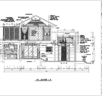 丽水白云山谢总居住别墅装修方案设计图纸3D模型
