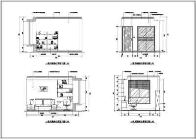 某三室两厅住宅装修设计施工图纸