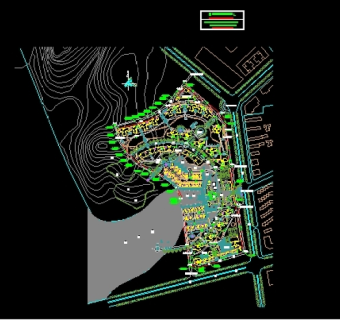 山地小区景观规划图