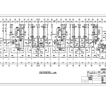 山东省某十一层小高层住宅给排水施工图