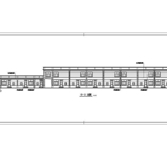 某二层商业楼设计cad建筑施工图