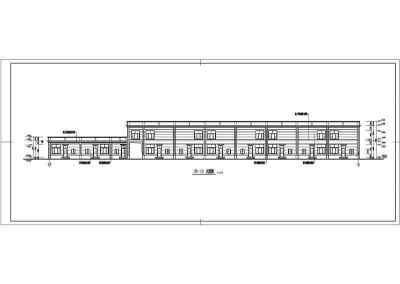 某二层商业楼设计cad建筑施工图