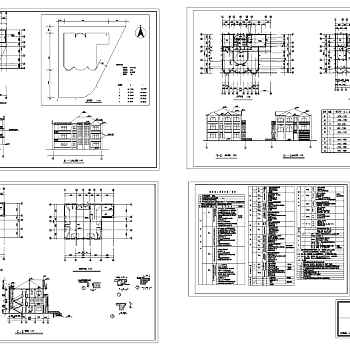 私人别墅建筑图3D模型