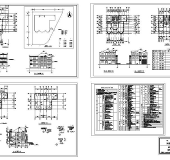 私人别墅建筑图3D模型