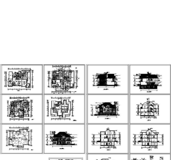 三层高档别墅3D模型