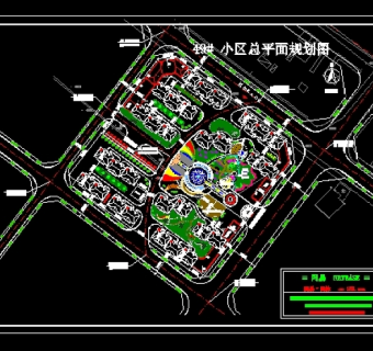 49#小区规划总平面图