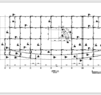 某地二层框架结构展览厅结构施工图