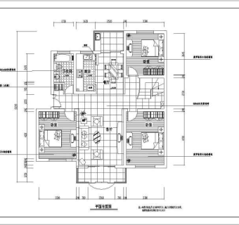 某三室两厅全套装修设计施工图