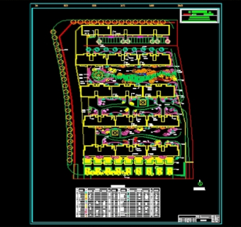 某小区规划设计图