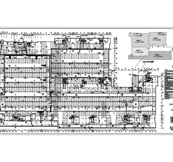 某一类地下汽车库给排水设计施工图