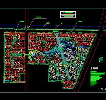 某小区规划设计图