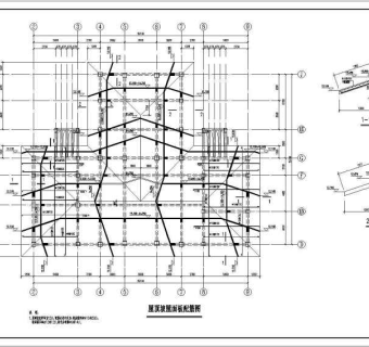 某三层会所混凝土框架结构设计施工图